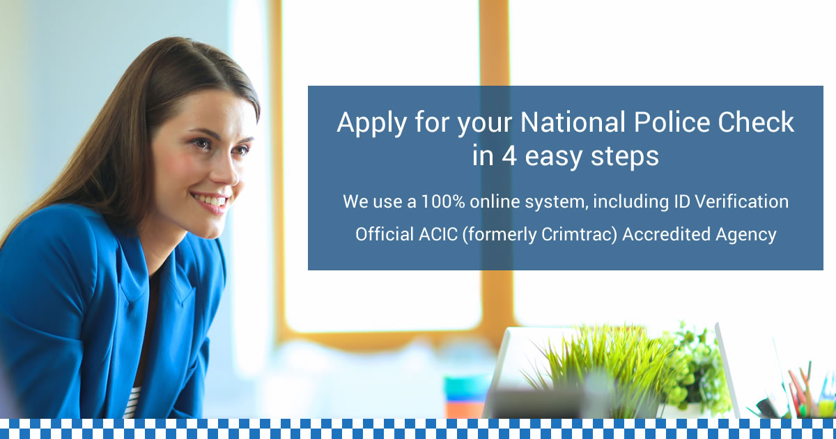 How to apply for a national police check online